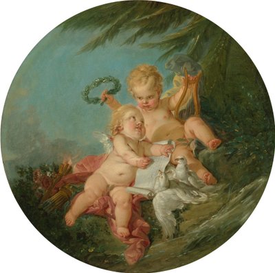 詩の寓話 作： François Boucher